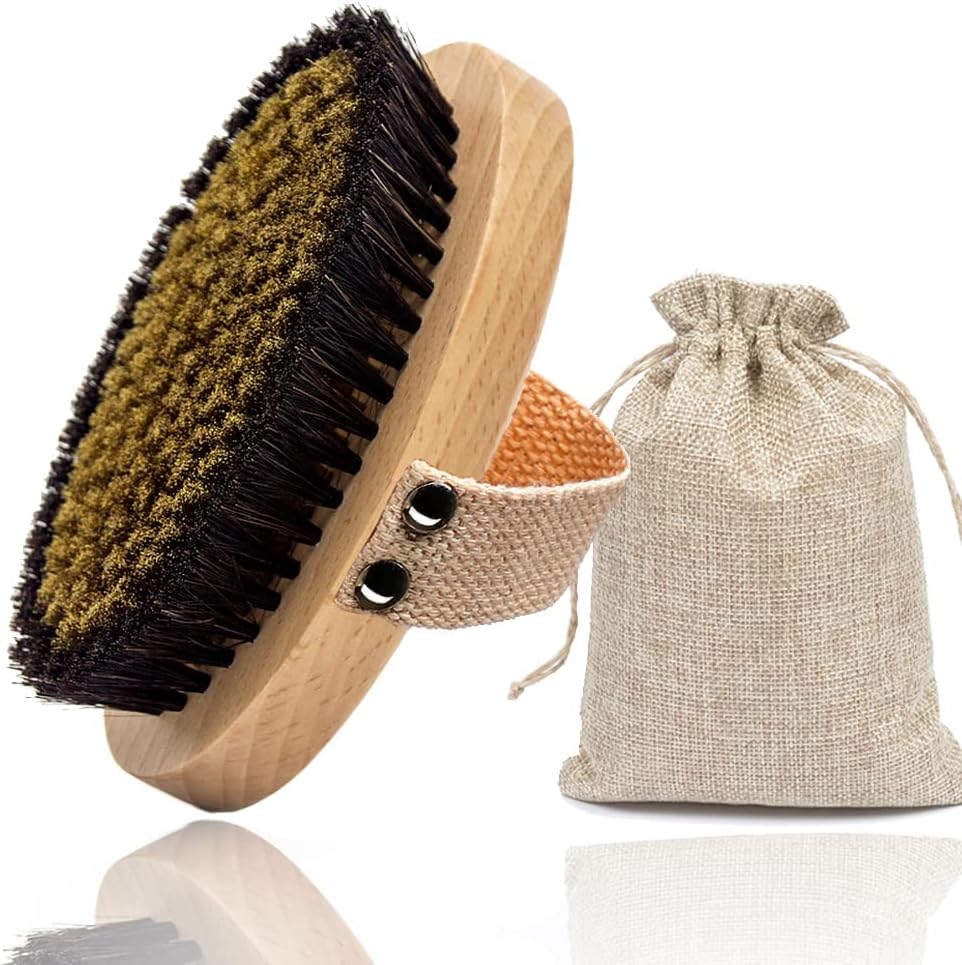 Dry Brush Body - الملمس الجاف فرشاة سلك نحاسي خشب