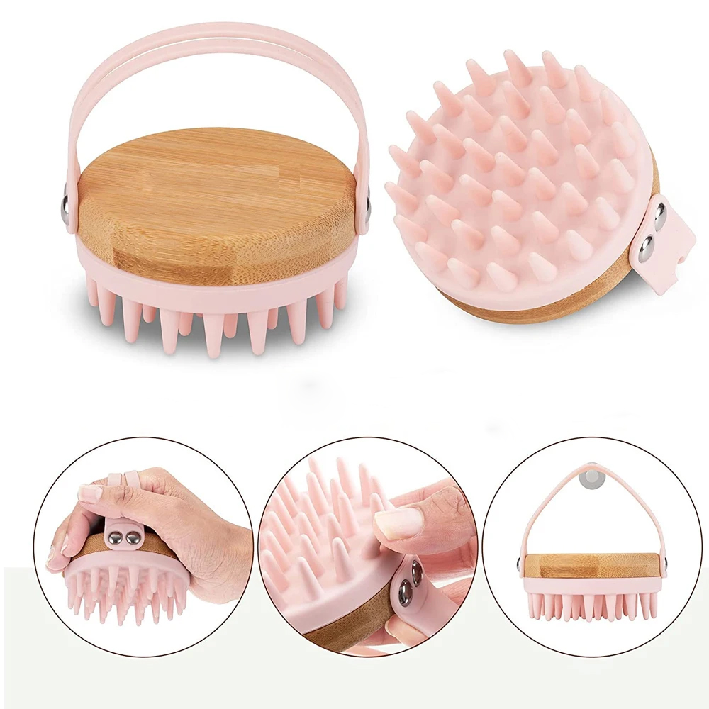 Dry Brush Body - جديد فروة الرأس مدلك الشامبو فرشاة