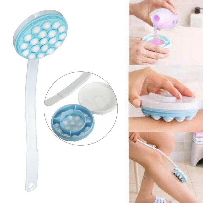 Dry Brush Body - فرشاة استحمام ذات مقبض طويل ،