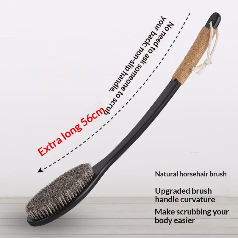 Dry Brush Body - فرشاة تنظيف الظهر للحمام بطول 56