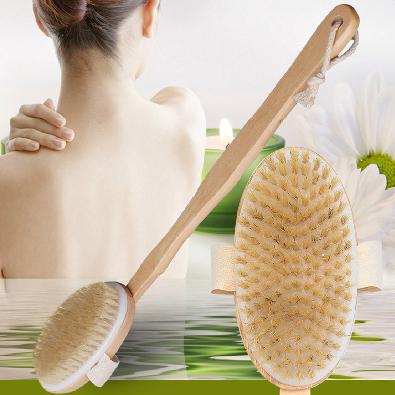 فرشاة استحمام للجسم بمقبض طويل - مراجعة Dry Brush Body وسعره
