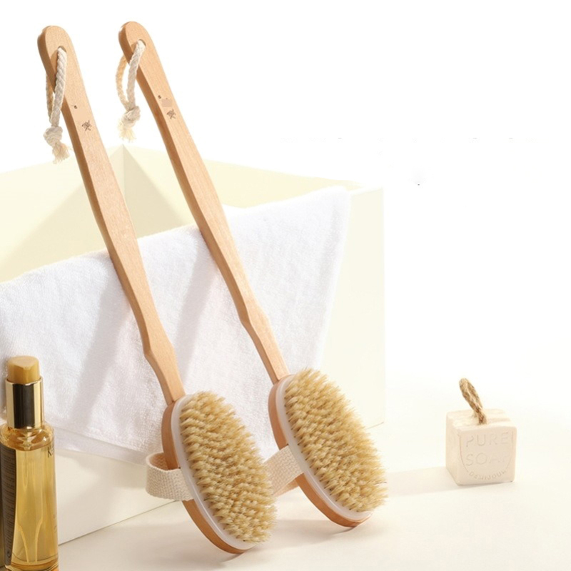 فرشاة استحمام للجسم بمقبض طويل - مراجعة Dry Brush Body وسعره