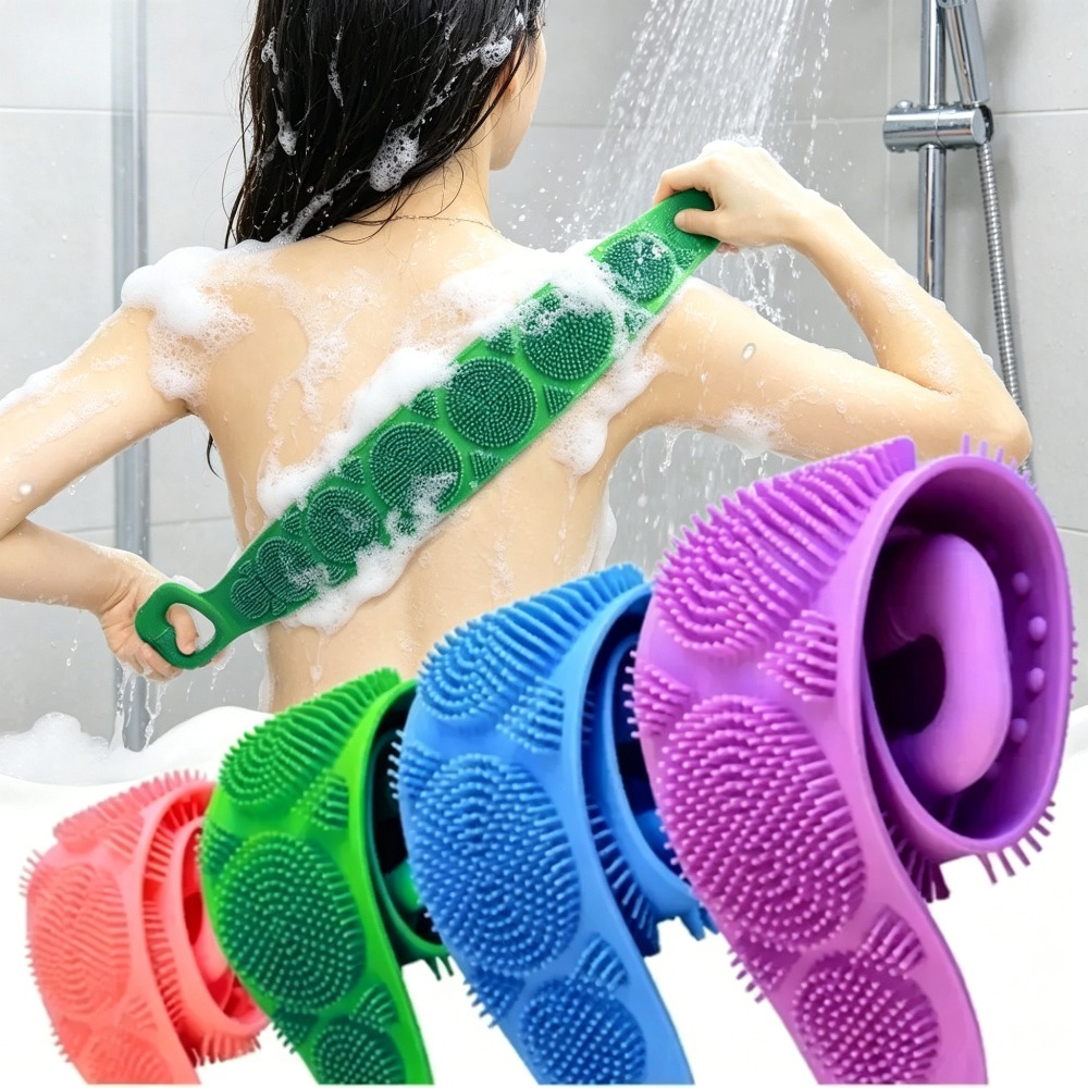 فرشاة استحمام سيليكون ناعمة لل - مراجعة Dry Brush Body وسعره