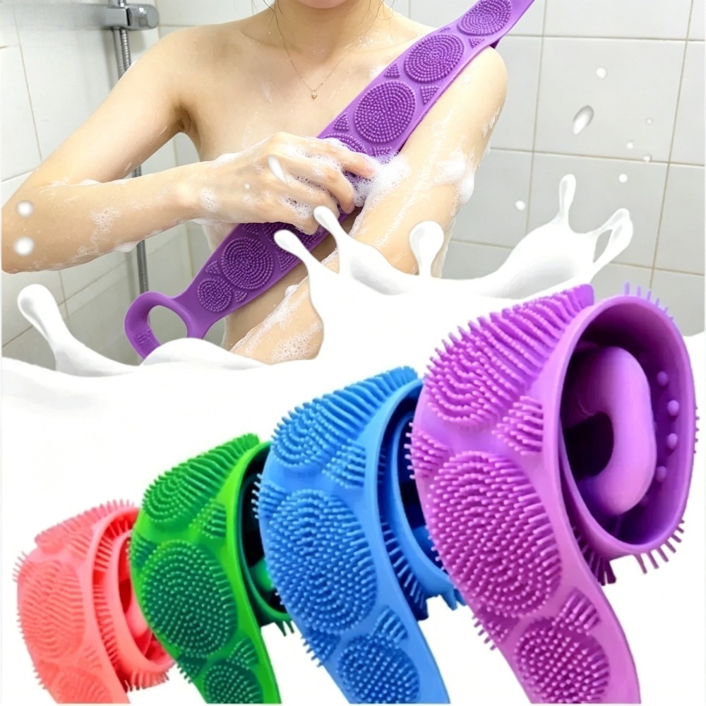 فرشاة استحمام سيليكون ناعمة لل - مراجعة Dry Brush Body وسعره