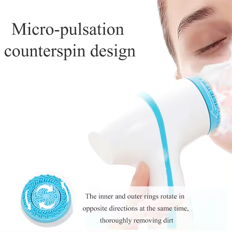 فرشاة تنظيف الوجه، منظف دوار ل - مراجعة Dry Brush Body وسعره