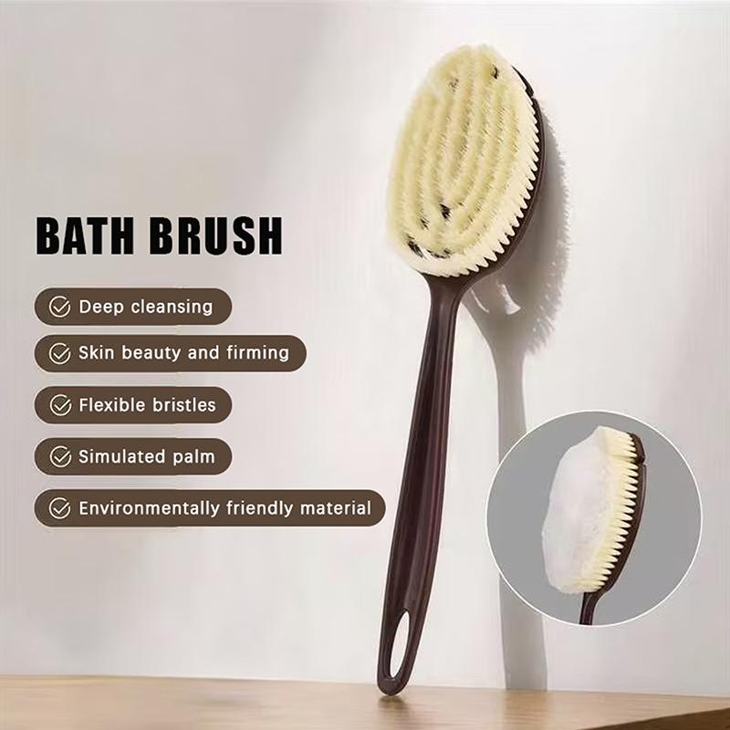 【1 قطعة فرشاة تدليك الجسم 2 في - مراجعة Dry Brush Body وسعره