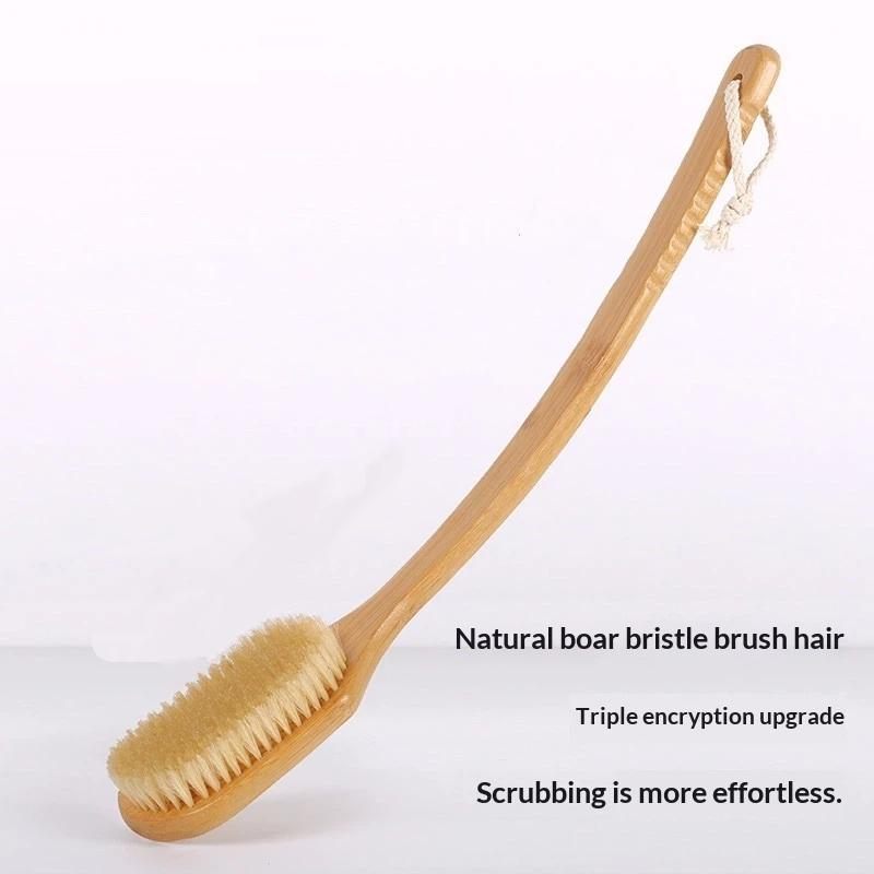 فرشاة تنظيف الظهر للحمام بطول  - مراجعة Dry Brush Body وسعره