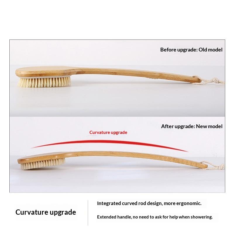 فرشاة تنظيف الظهر للحمام بطول  - مراجعة Dry Brush Body وسعره